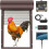 Solar-Powered Automatic Chicken Coop Door - High-Quality, Practical Solution for Chicken and Pet Safety 1