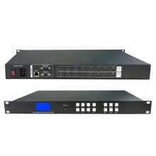 Versatile HDMI Matrix Switcher with 4K Support & Remote Control for Video Walls - Compatible with 3D, EDID, Blu-ray, DVD, LCD & LED Displays