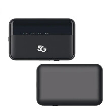 Ultra-Fast 5G Wireless Mobile Hotspot - Pocket WiFi with WiFi 6, 10,000mAh Battery for Travel & Business
