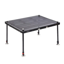 Ultra-Light Aluminum Alloy Folding Fishing Platform: Multi-Functional, Hollow, Bold & Thick Design for Deep Water Fishing