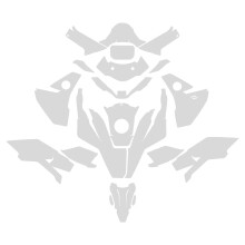 BMW F900GS 2024 Invisible Protective Screen Film - TPU PPF Modification Accessory