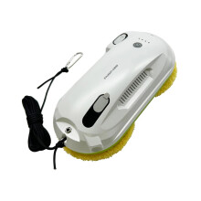 Dual-Tank Robot Window Cleaner with App & Remote Control - Efficient Home Glass Cleaning Appliance