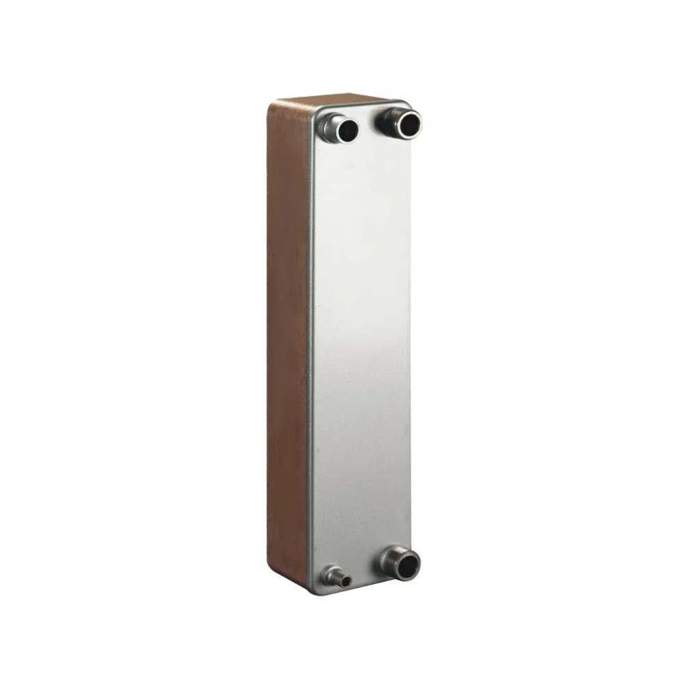 Compact 42-Plate Copper & Ss316l Stainless Steel Brazed Plate Heat Exchanger For Efficient Water-To-Water Heat Transfer 313031295261