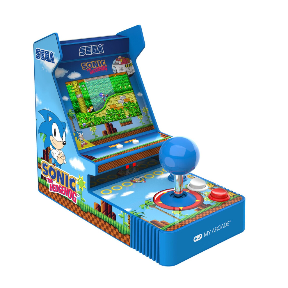 My Arcade Sonic The Hedgehog Joystick Player Portable Retro Arcade (2 Games In 1) 845620071579