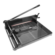 Heavy-Duty A3 Manual Paper Cutter Guillotine Trimmer - 400 Sheet Capacity for Factory, School, and Office Use