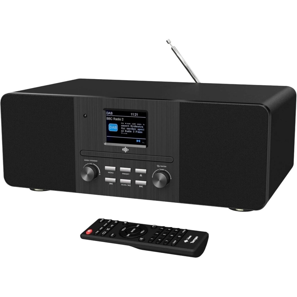 Cd Player Dab/Dab+ Fm Radio Bluetooth 20W Speakers 7865418581311