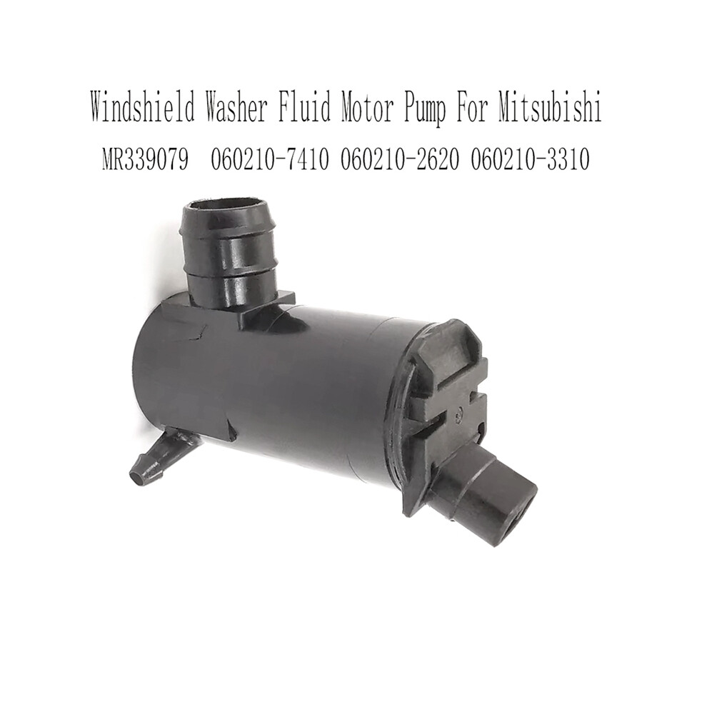 Mr339079 Windshield Washer Fluid Motor Pump For Windshield Black 4853021317062