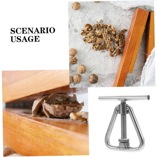 Nut Crackers Tool Walnut Pecan Opener Chestnut Clip Handheld Nutcracker For Seafood 2