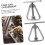 Nut Crackers Tool Walnut Pecan Opener Chestnut Clip Handheld Nutcracker For Seafood 5