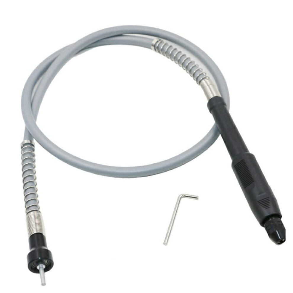 3.175Mm Flex Shaft - Extension Cord Attachment With 0.3-3.2Mm Keyless Chuck For Rotary Grinder Woodworking Tool 9067246346829