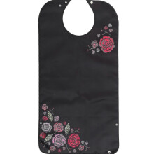 (As show, One size) Adult Bib Washable Adult Dining Bib Elderly Bib Clothing Protector Adult Feeding Bib