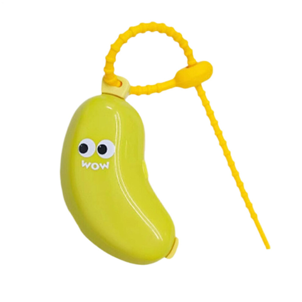 Green Toothbrush Head Cover Banana Shape Portable Travel Cover Universal Fit For Most Toothbrushes