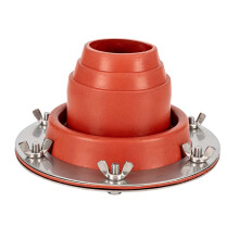 Silicone Tent Stove Jack Tube Vent For Camping And Outdoor Tents Universal Fit Stove Pipe Vent