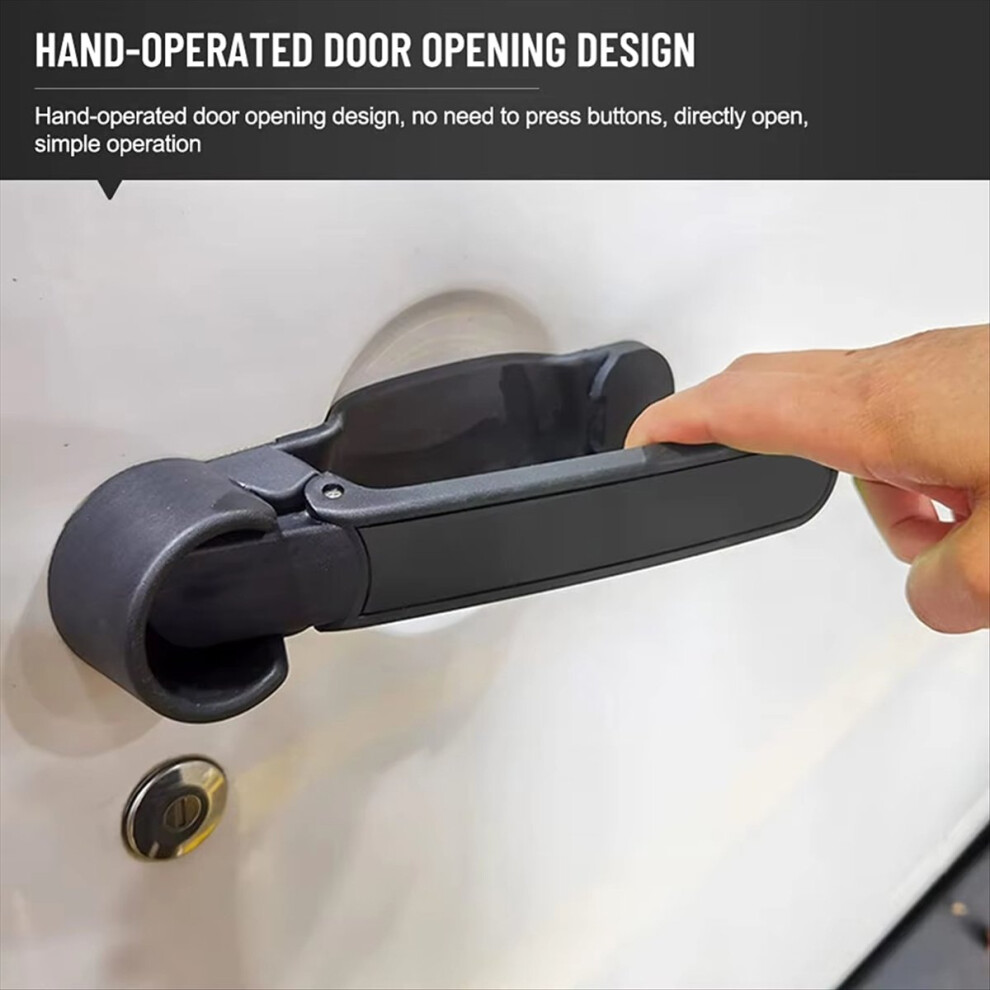 5Pcs Exterior Door Handles For Jeep Wrangler Jk Jku 2007-2018 4711736699098