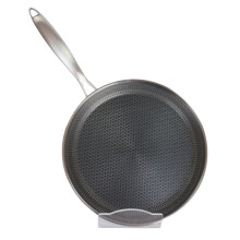 Stainless steel crepe pan non-stick pan honeycomb