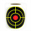 200Pcs Self Adhesive Target Sticker 7.6cm Splatter Splash 1