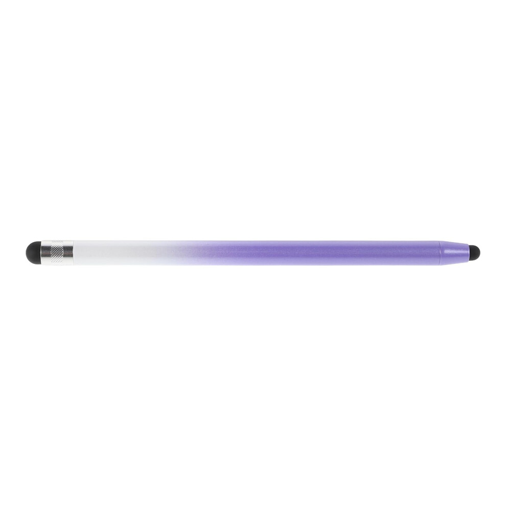 Capacitive Stylus Pen For Tablets And Smartphones Ballpoint Tip For Drawing And Note Taking Aluminum Body Black 9084446638394