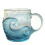 Wave Glass 12oz Wave Glass Beach Lovers Themed Mug Wave B 1