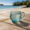 Wave Glass 12oz Wave Glass Beach Lovers Themed Mug Wave B 2