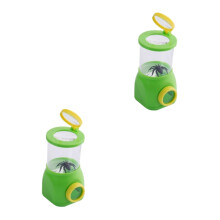 Insect Viewer 2-Pack Spider Catcher Kit, Magnifying Jar Insect Catcher, Insect Cage Observing Tool