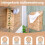 Set of 2 Hanging Storage Baskets - Hand-Woven Wall Baskets 4