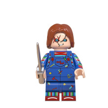 (ChildPlay)Saw Billy Blocchi Costruzione Figura Mini Azione Bambini Regali Decorazione Tavola
