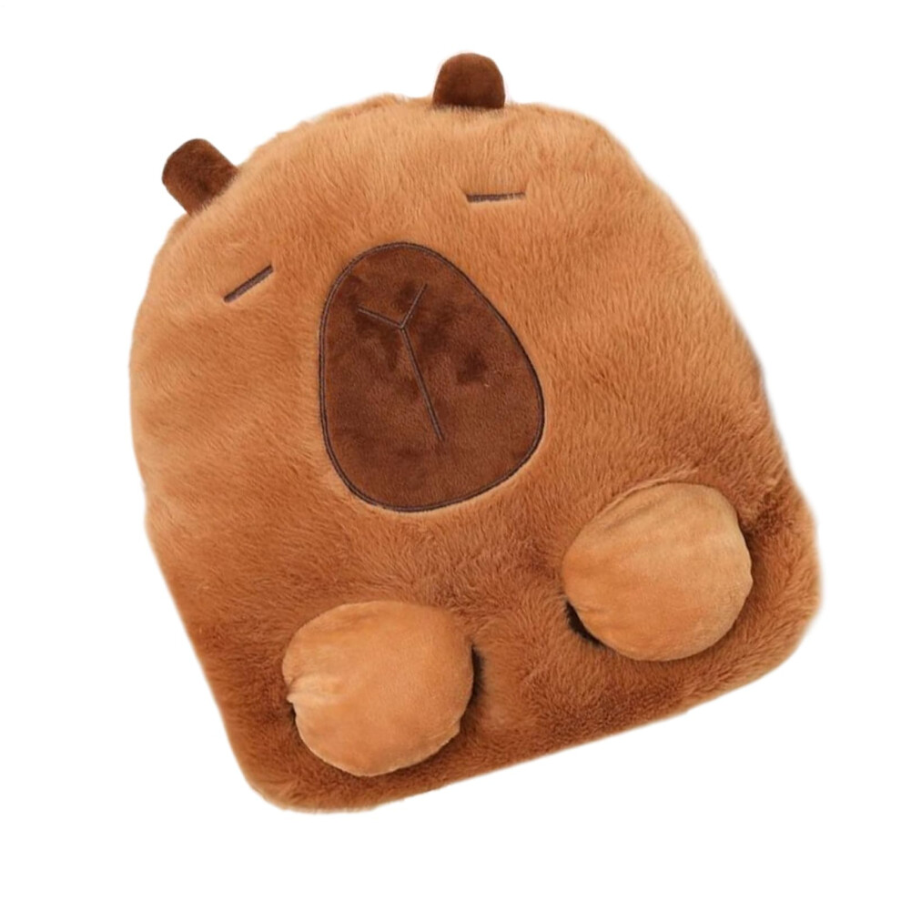 Electric Hand Warmers Plush Capybara - 3-Level Animal-Shape Foot Warmer, 2-In-1 Rechargeable Warmer Pad For Winter