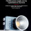 Φωτιστικό φωτισμού COB LED διπλής θερμοκρασίας χρώματος, μπλε βύσμα EU 2
