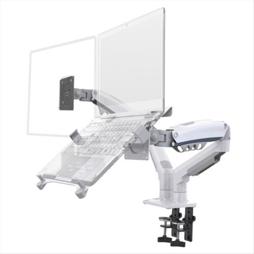Βάση οθόνης διπλού βραχίονα για φορτίο A 17 ιντσών - 27 ιντσών