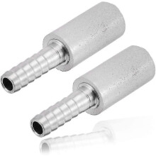 (As show, One size) 2-pack Diffusion Aeration Stone 0.5 Micron Homebrew Beer Oxygenation Diffusion Carbonation Stone (best)