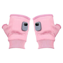 Electric Gloves 3-Mode Adjustable Half-Finger Heated Glove For Outdoor Travel Skiing Snow Women Men Long-Lasting Hand Warmer Mittens