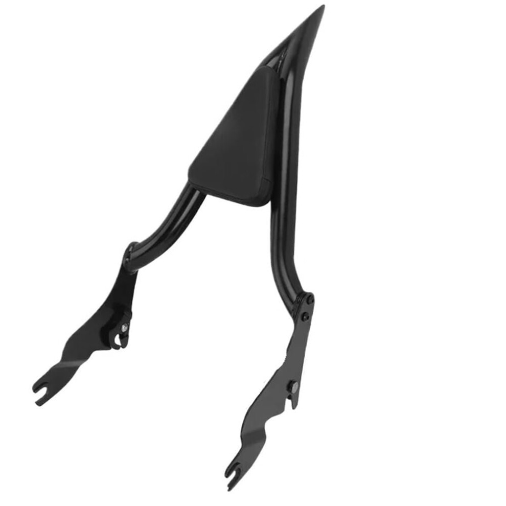 Luggage Rack Detachable Passenger Backrest Pad For Harley Touring Road King Street Glide Road Glide 2009-2023 Black 9393856654635