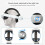 Adjustment Band For Meta Quest 3 S VR System Green Comfortable Fit Adjustable Headband Replacement Strap 5