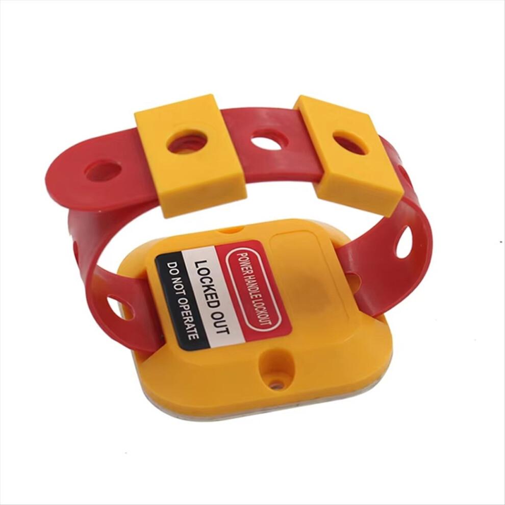 Self-Adhesive Warning Mark Electrical Panel Handle Lockout 4712599044087