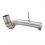 Motorcycle Modified Mid Link Pipe Connect Muffler 1
