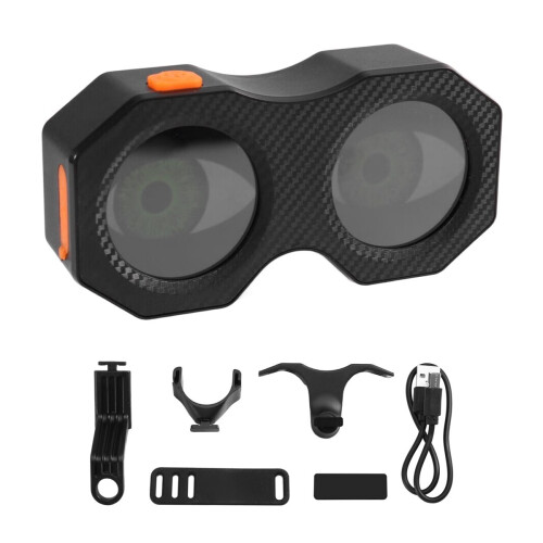 Bicycle Eye Tail Light Rechargeable Wireless 1