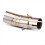 Stainless Steel 51mm Motorcycle Exhaust Mid Pipe 5