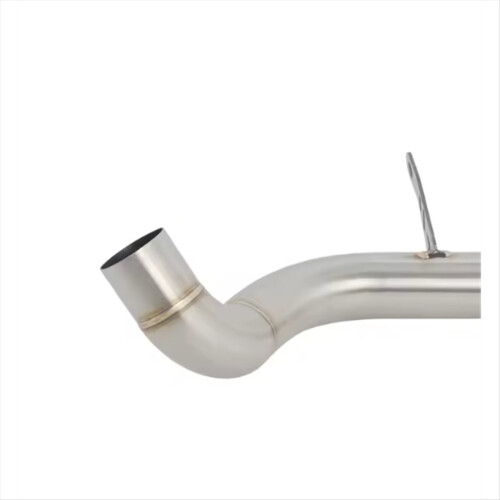 Motorcycle Modified Mid Link Pipe Connect Muffler 1