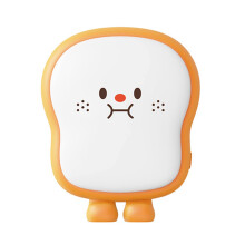 Double-Sided Pocket Hand Warmer USB Charging Rechargeable Cartoon Bread Design Gift For Women