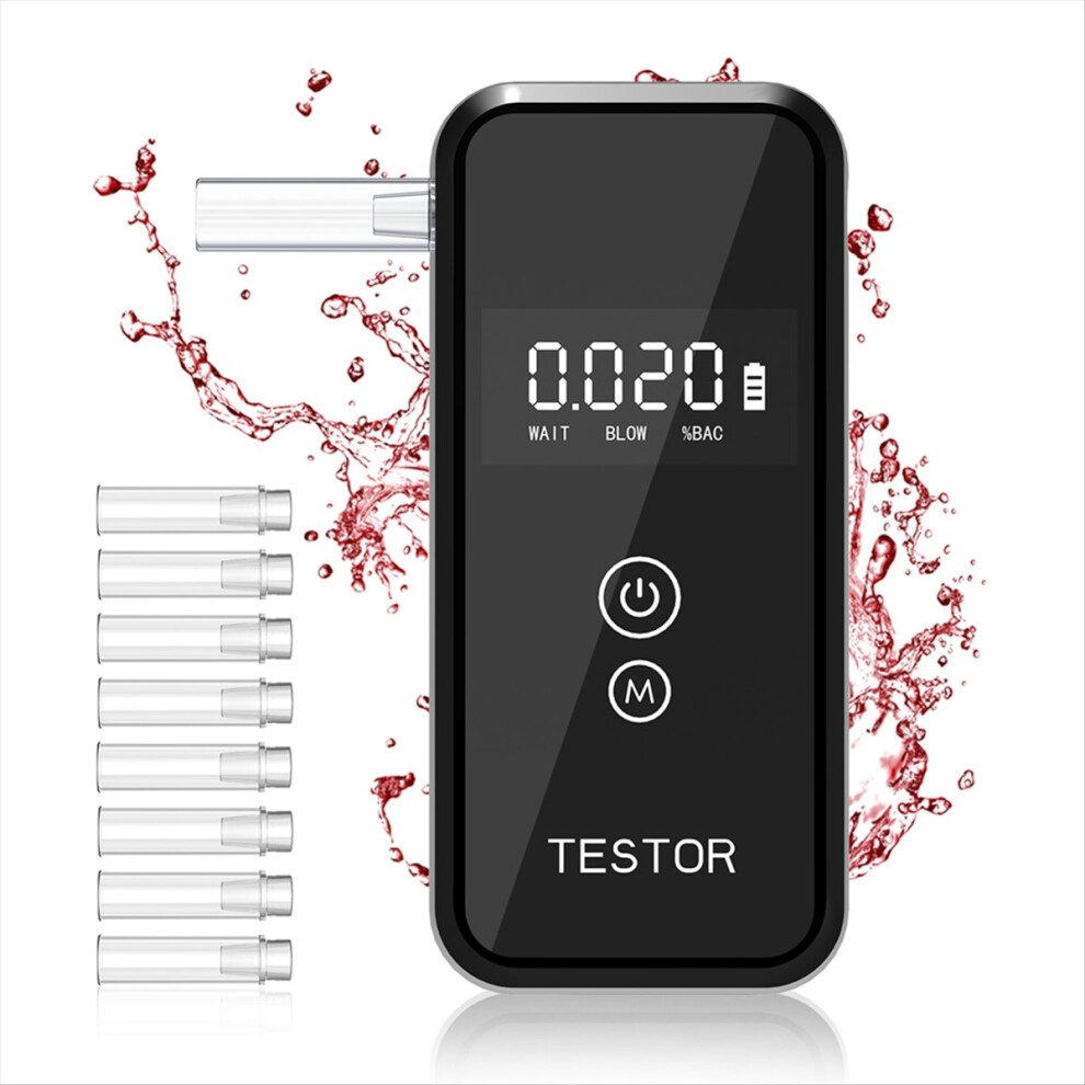 Handheld Digital Alcohol Detector Breathalyzer Breath Alcohol Tester 4712599065433