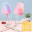 200 Cotton Candy Sticks 11.8 inch 4