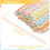 200 Cotton Candy Sticks 11.8 inch 5