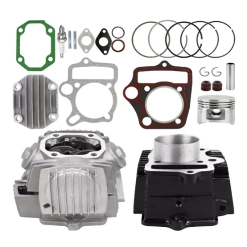 52.4mm Motorcycle Cylinder Head Piston Kit 2