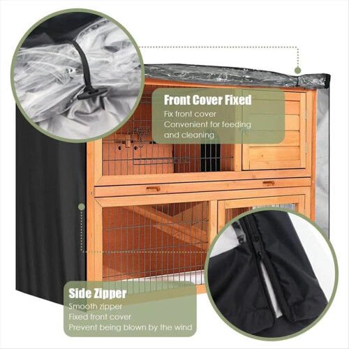 Hutch Cover Double RabbitCage 2