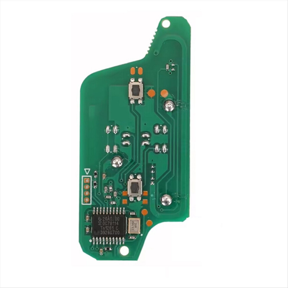 Remote Key Circuit Board For 2Buttons Ask Ce0523 Id46 Green 4712599067970