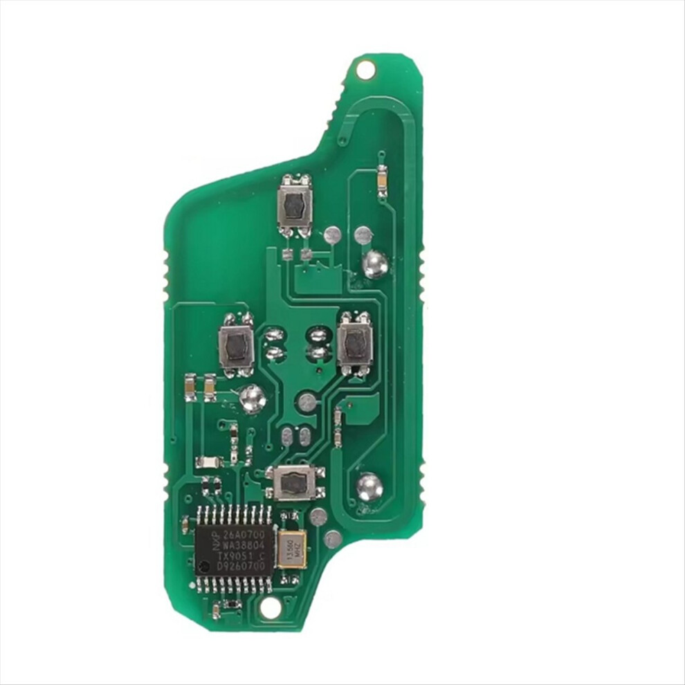 Remote Key Circuit Board For 4Buttons Ask Ce0523 Id46 Green 4712599067994