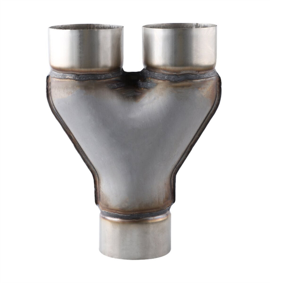 51 63 76Mm Y Pipe Double Outlet Muffler Tip 4712599067864