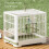 1pc Birdcage Parrot Villa Cage Large Space 4