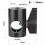 16mm Light Stand Head Adapter Connector with Thread Screw Mount 3