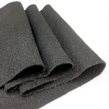 (As show, orange) Soft Felt Fabric Non-woven Felt Fabric Sheet Patchwork DIY Sewing Dolls Crafts Accessories Material 1.4mm Thick